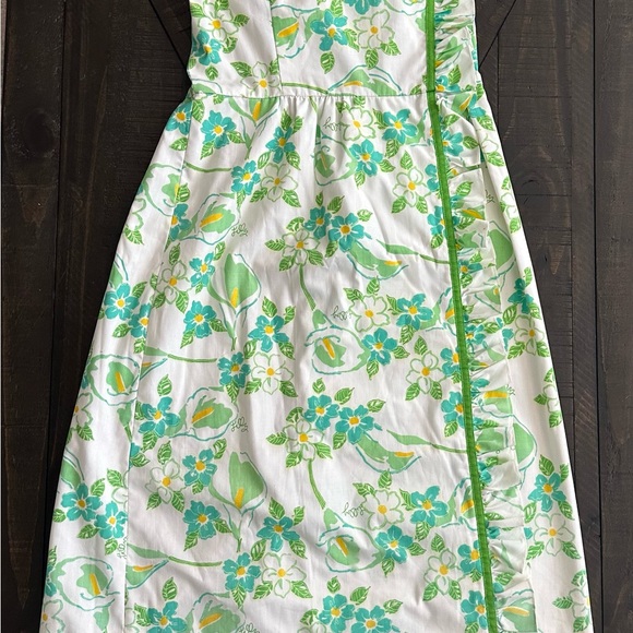 VTG late 70/early 80s Lilly Pulitzer/S.Zuzek Key West Midi Wrap Sundress small 8 - Picture 8 of 16